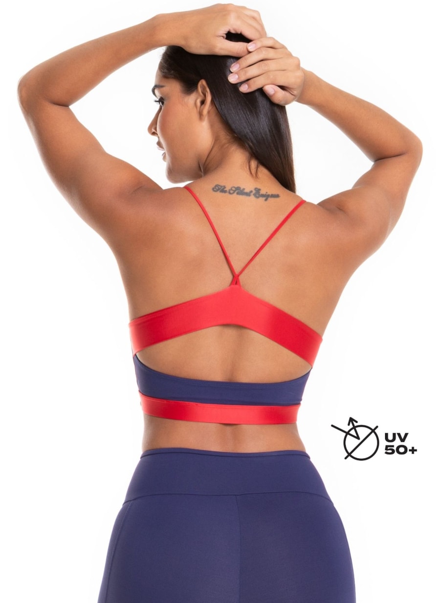 TOP KRU INTENSA AZUL MARINHO