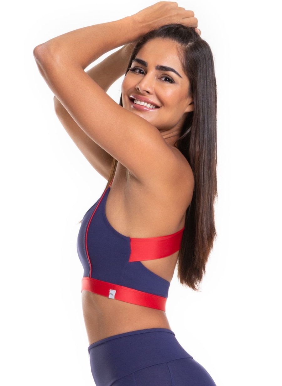 TOP KRU INTENSA AZUL MARINHO