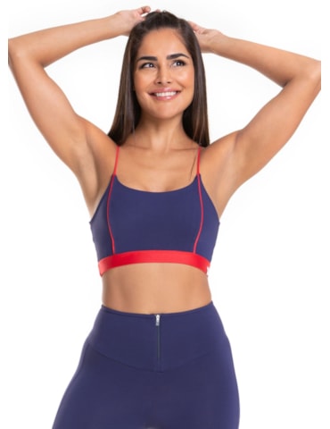 TOP KRU INTENSA AZUL MARINHO TOP KRU INTENSA AZUL MARINHO