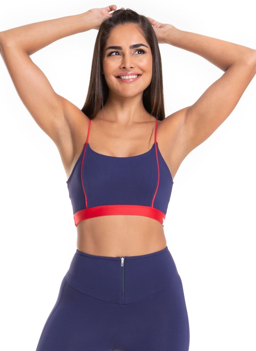 TOP KRU INTENSA AZUL MARINHO