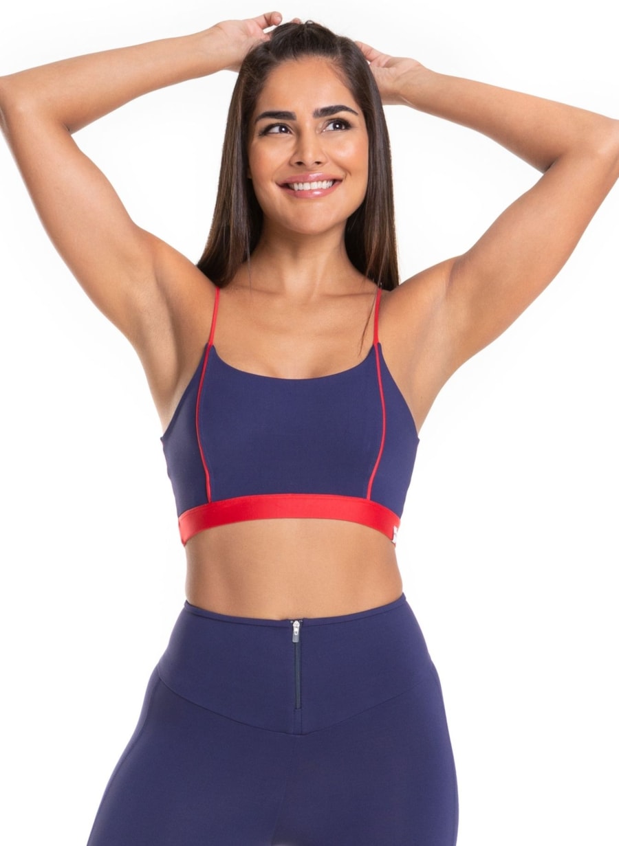 TOP KRU INTENSA AZUL MARINHO