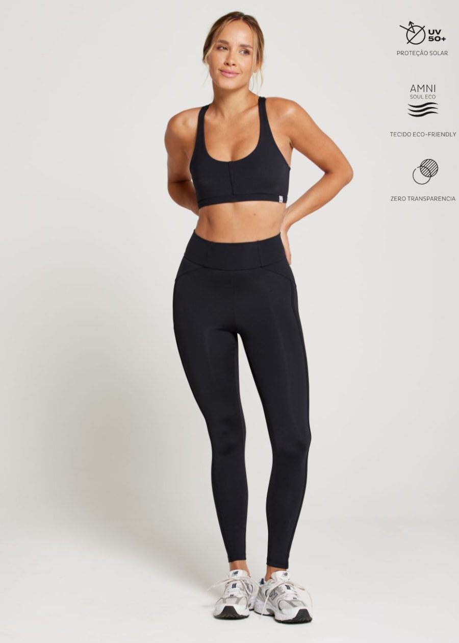 TOP MORNING UP PRETO COM BOJO REMOVÍVEL