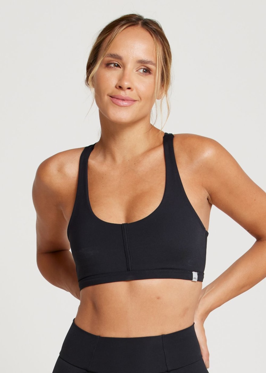 TOP MORNING UP PRETO COM BOJO REMOVÍVEL