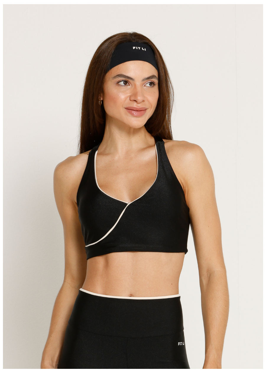 TOP NADADOR CLASS TRL PRETO / OFF WHITE