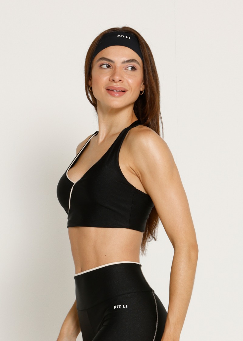 TOP NADADOR CLASS TRL PRETO / OFF WHITE