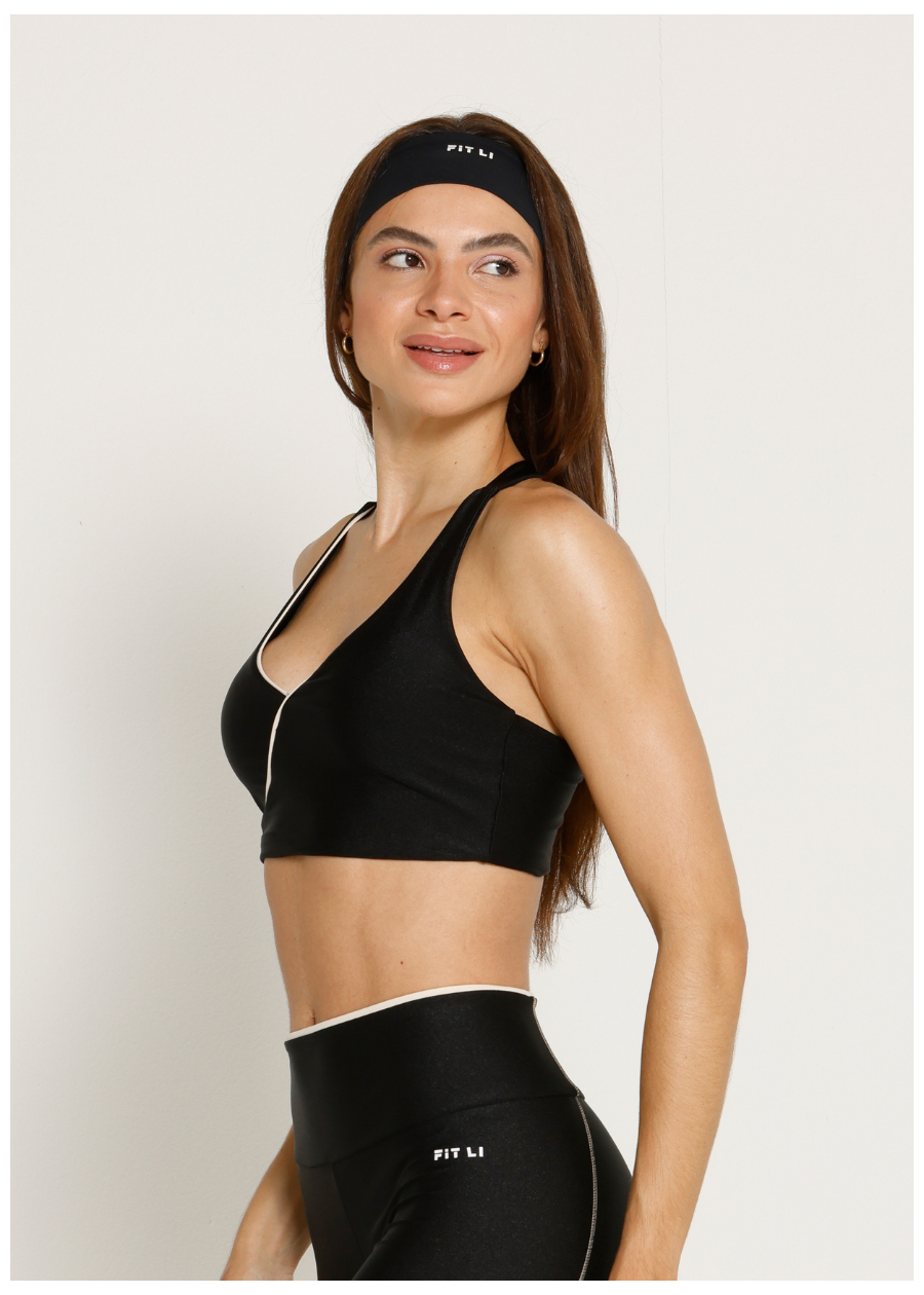 TOP NADADOR CLASS TRL PRETO / OFF WHITE