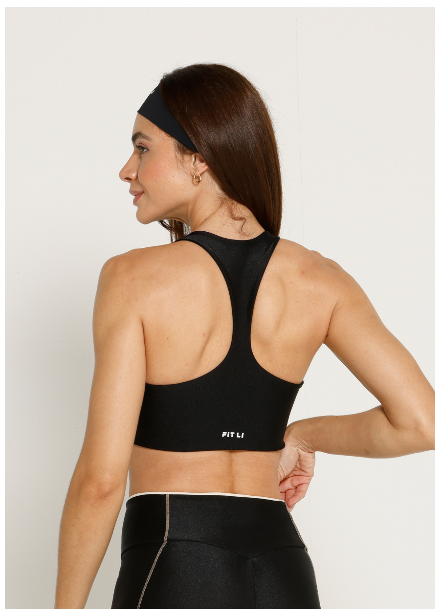TOP NADADOR CLASS TRL PRETO / OFF WHITE