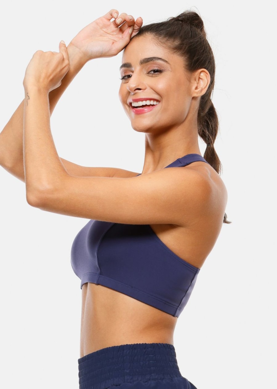 TOP NATAÇÃO AZUL MARINHO