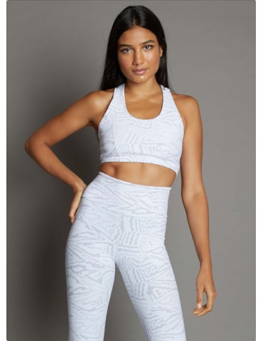 TOP NATAÇÃO JACQUARD BRANCO TOP NATAÇÃO JACQUARD BRANCO