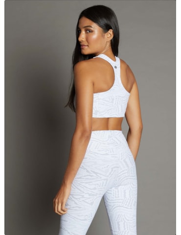 TOP NATAÇÃO JACQUARD BRANCO TOP NATAÇÃO JACQUARD BRANCO