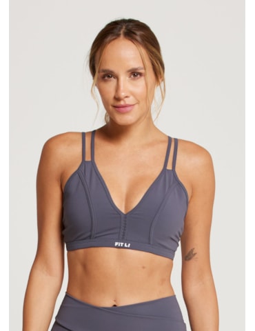 TOP NOW NG COM BOJO REMOVÍVEL CINZA ESCURO