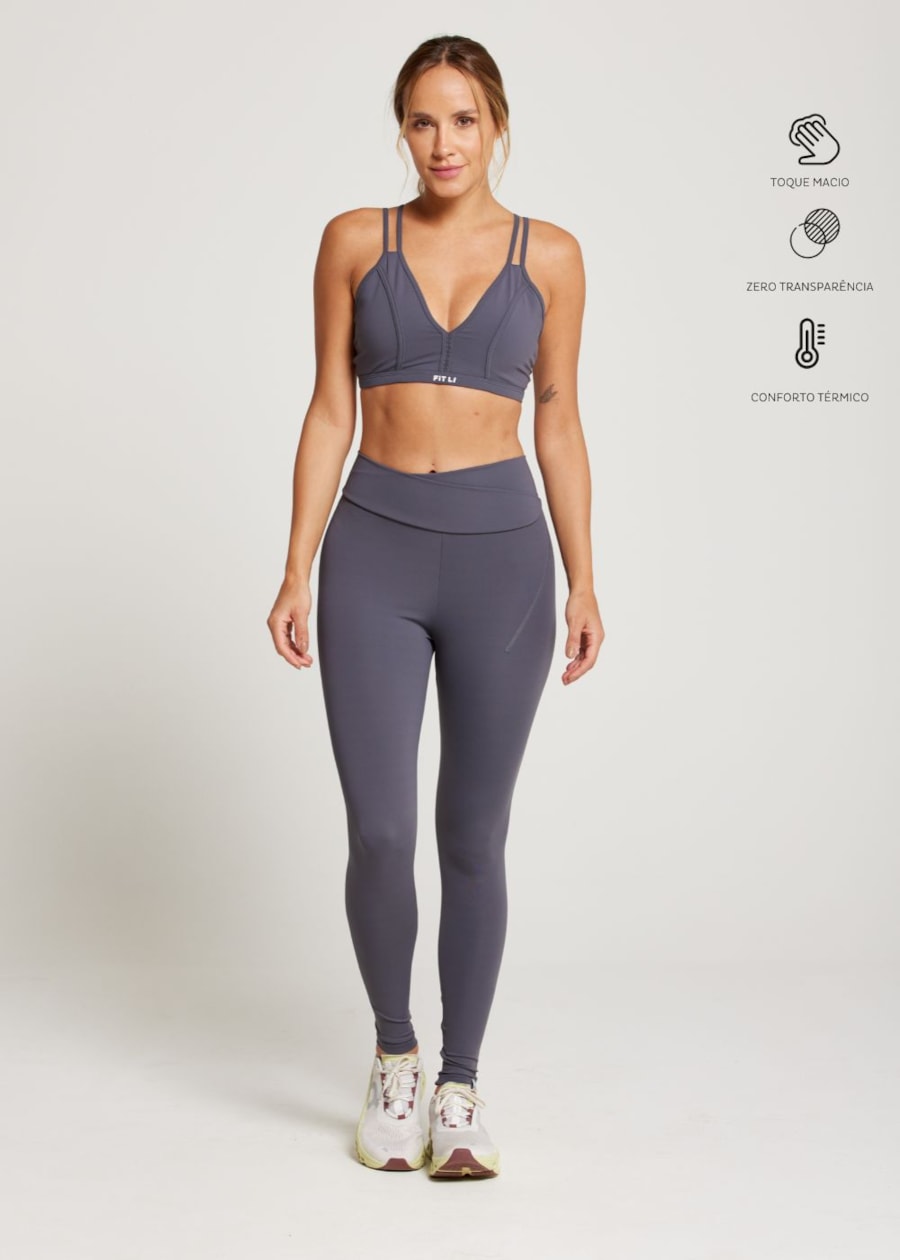 TOP NOW NG COM BOJO REMOVÍVEL CINZA ESCURO