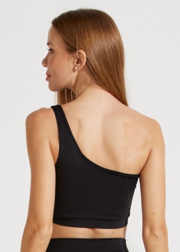 TOP OMBRO SÓ UNIQUÈ PRETO