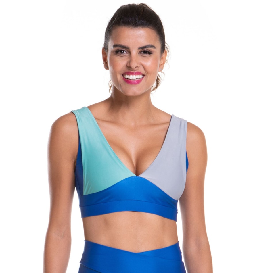 TOP OOPS! AZUL BIC / VERDE MENTA / CINZA TOP OOPS! AZUL BIC / VERDE MENTA / CINZA