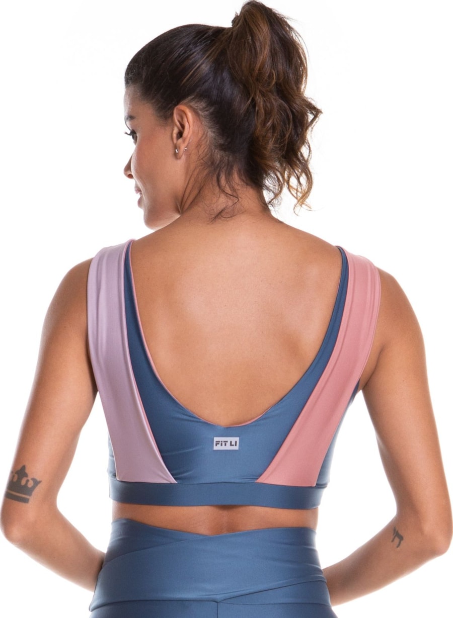 TOP OOPS! AZUL / ROSA BEBÊ / LILÁS