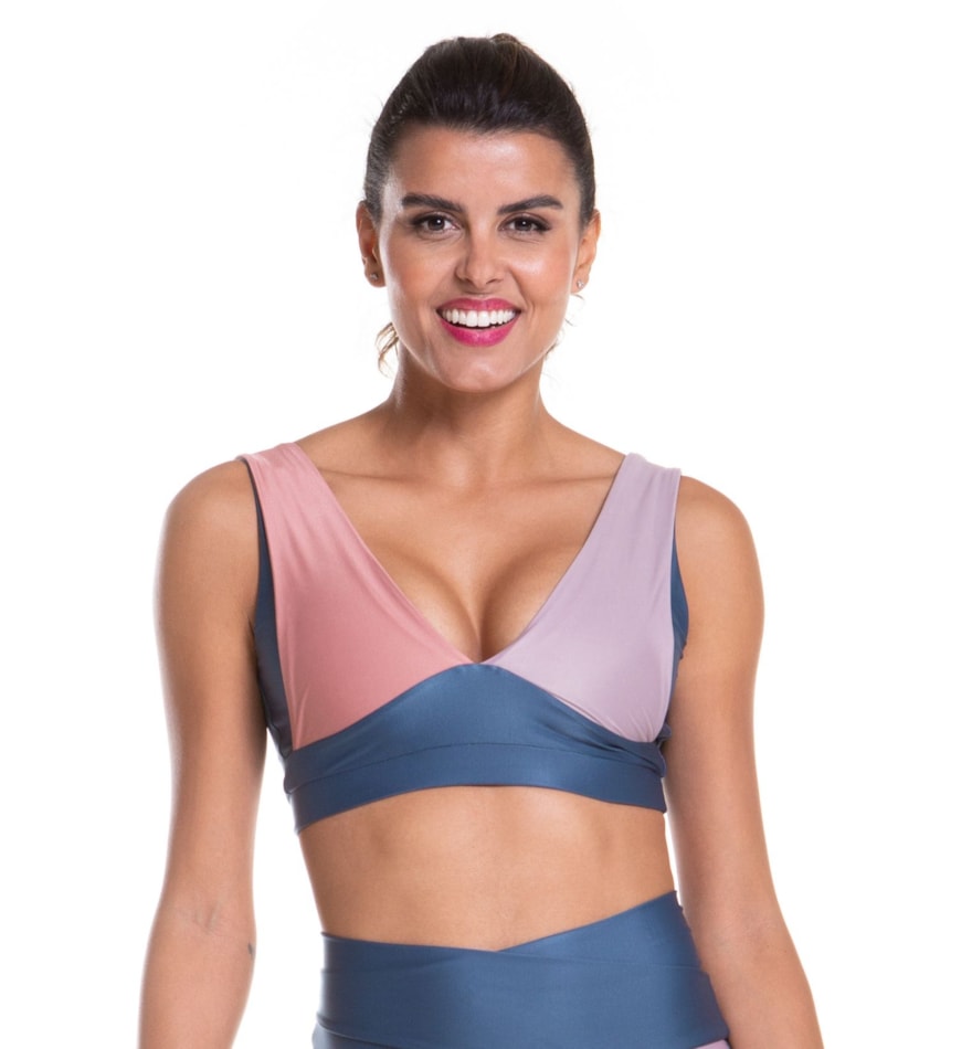 TOP OOPS! AZUL / ROSA BEBÊ / LILÁS TOP OOPS! AZUL / ROSA BEBÊ / LILÁS