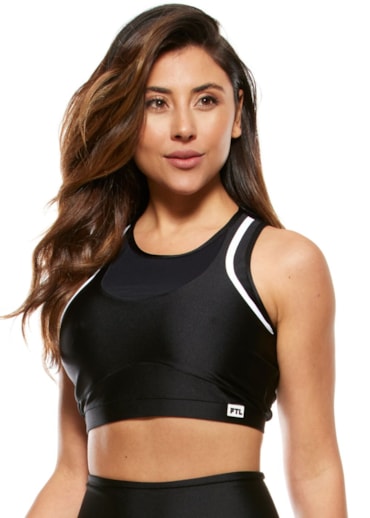 Produto TOP PAINT PRETO COM BOJO REMOVÍVEL