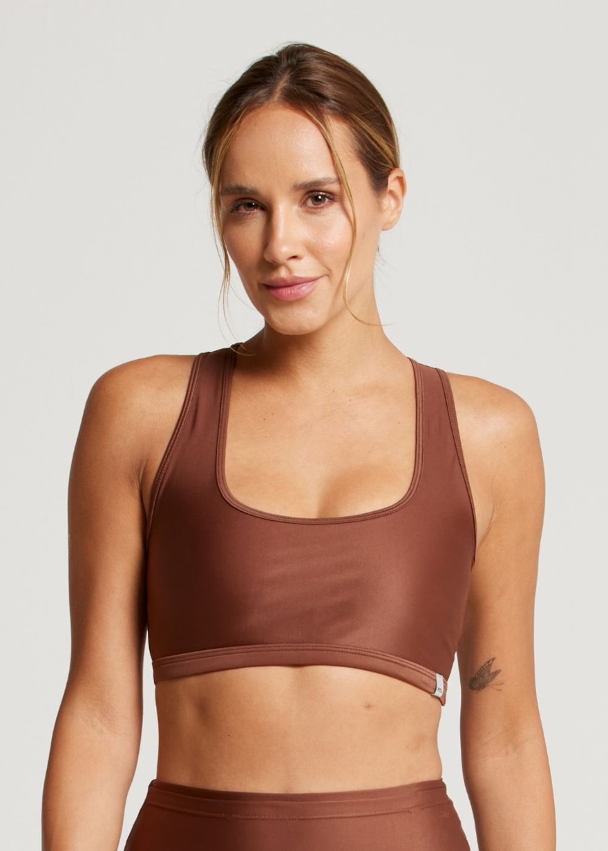 TOP PLAY ATK MARROM CAPPUCCINO TOP PLAY ATK MARROM CAPPUCCINO