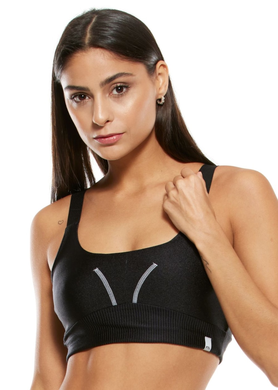 TOP POWER PRETO COM BOJO REMOVÍVEL