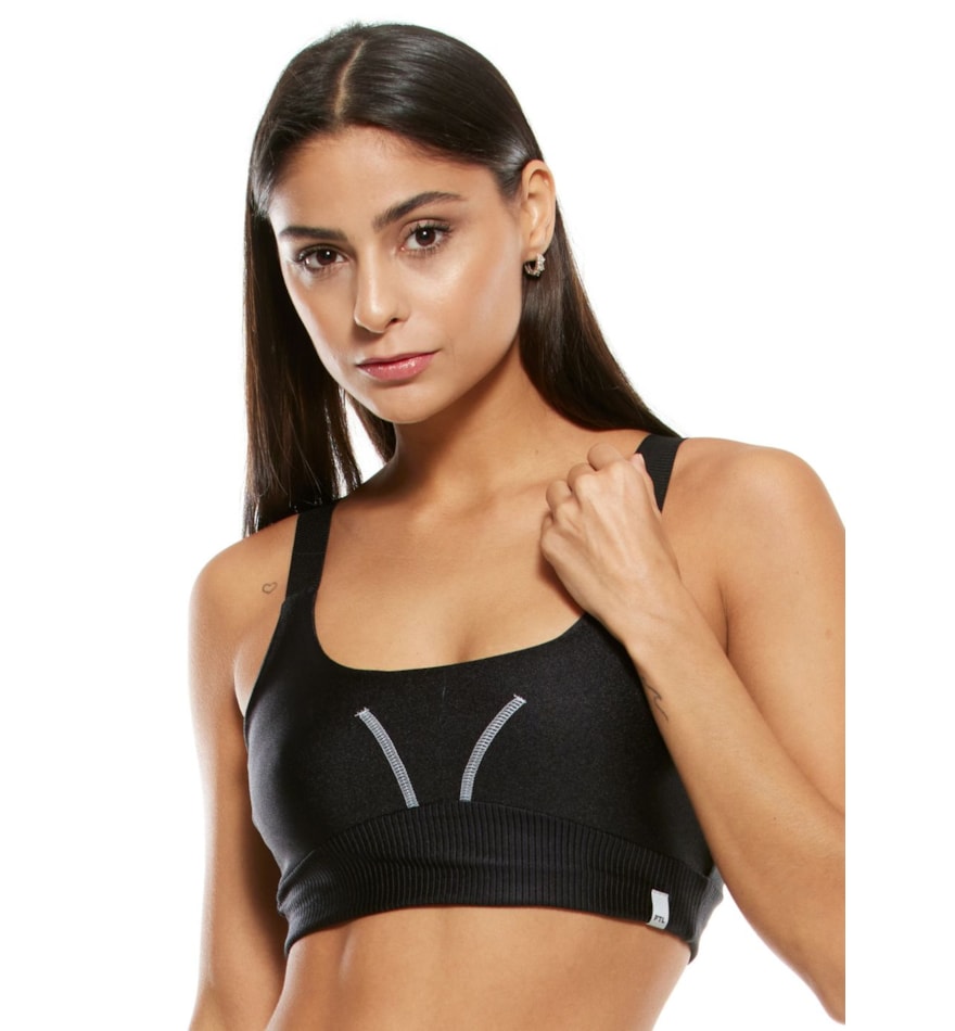 TOP POWER PRETO COM BOJO REMOVÍVEL TOP POWER PRETO COM BOJO REMOVÍVEL