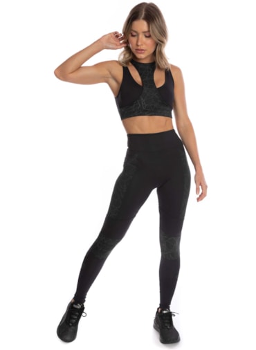 TOP REFLECTIVE PRETO