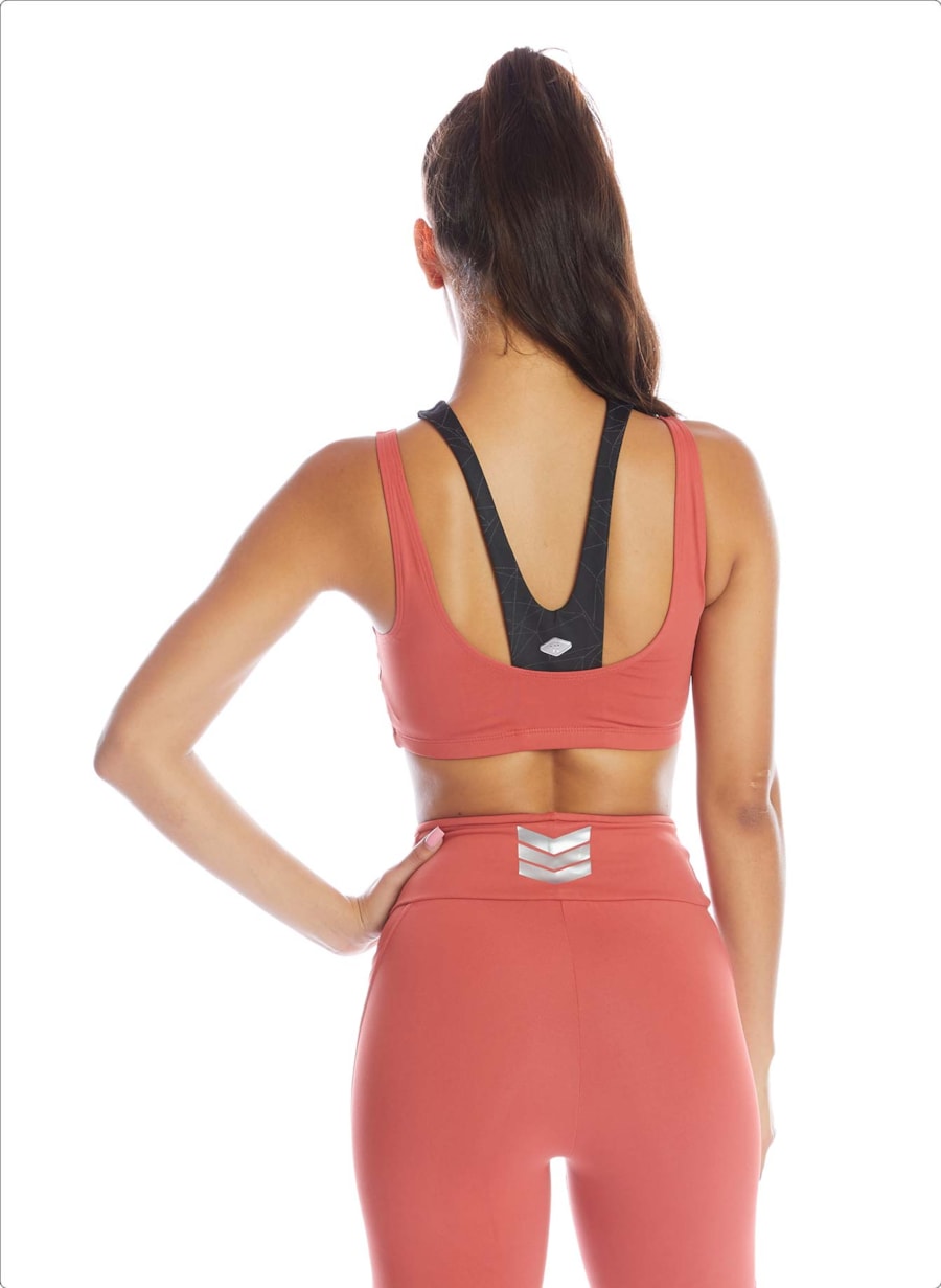 TOP REFLECTIVE ROSA CORAL