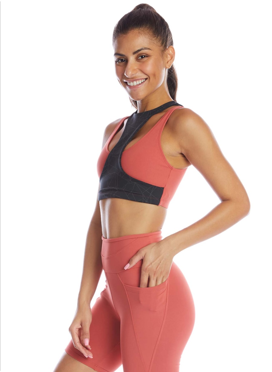 TOP REFLECTIVE ROSA CORAL