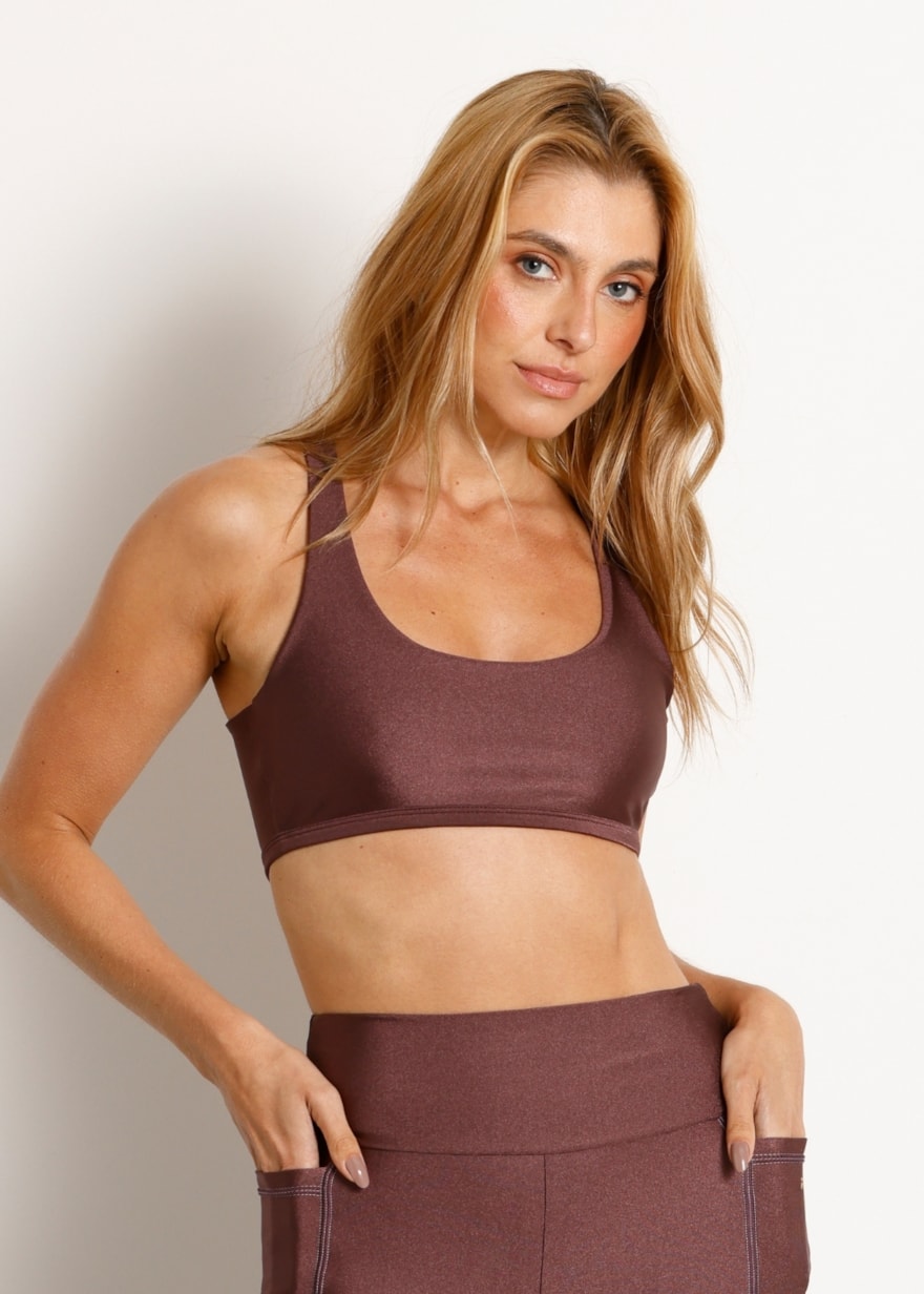 TOP REGULÁVEL PACE TRL MARROM