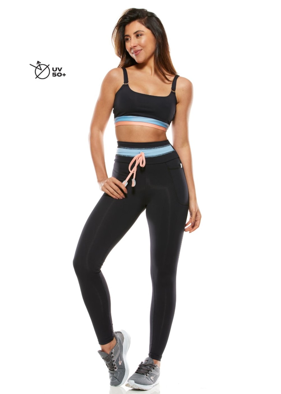 TOP SENSATION PRETO COM BOJO REMOVÍVEL