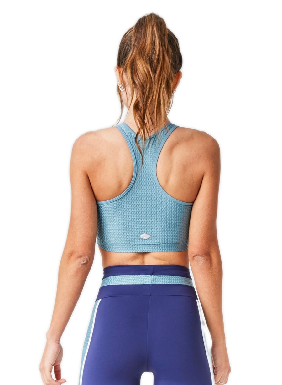 TOP SERENA COM BOJO AZUL MARINHO