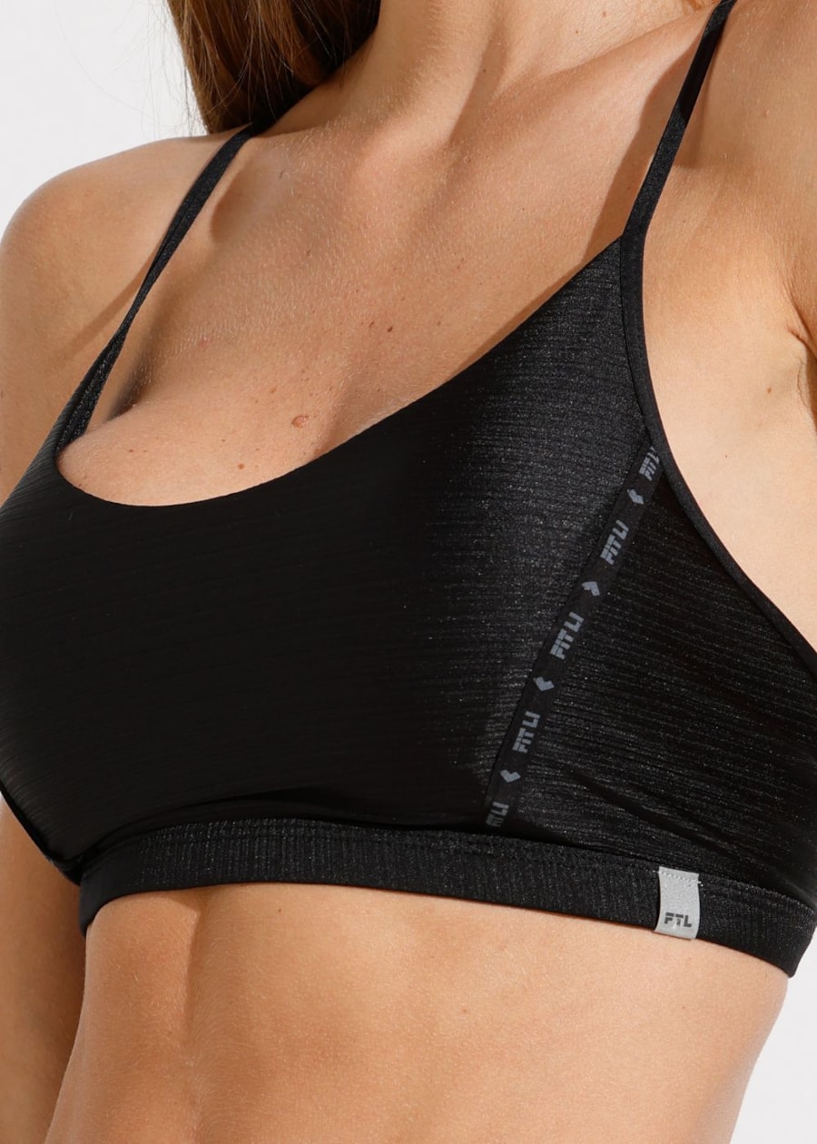 TOP SUMMIT PRETO COM BOJO REMOVÍVEL