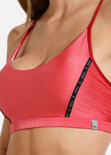 TOP SUMMIT ROSA GOIABA COM BOJO REMOVÍVEL