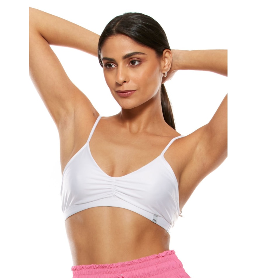 TOP SUN BRANCO COM ALÇAS FINAS E BOJO REMOVÍVEL TOP SUN BRANCO COM ALÇAS FINAS E BOJO REMOVÍVEL