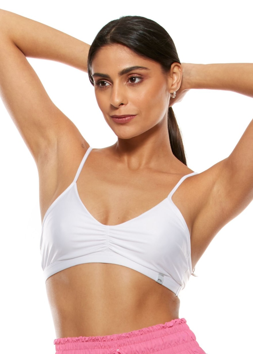 TOP SUN BRANCO COM ALÇAS FINAS E BOJO REMOVÍVEL TOP SUN BRANCO COM ALÇAS FINAS E BOJO REMOVÍVEL