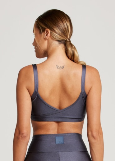 TOP SUNSHINE TRL CINZA ESCURO