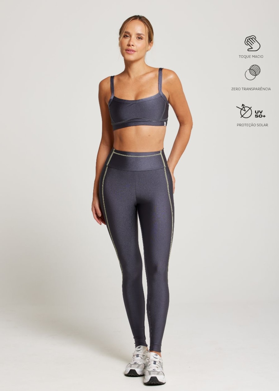 TOP SUNSHINE TRL CINZA ESCURO