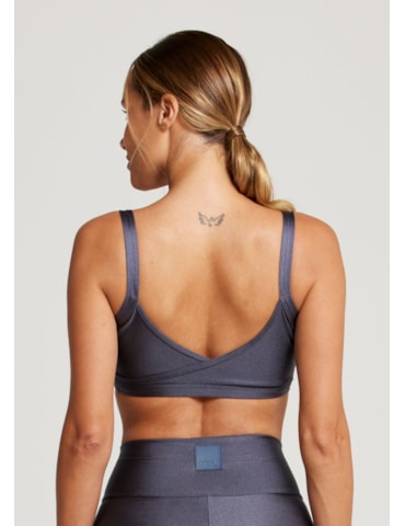 TOP SUNSHINE TRL CINZA ESCURO