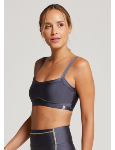 TOP SUNSHINE TRL CINZA ESCURO