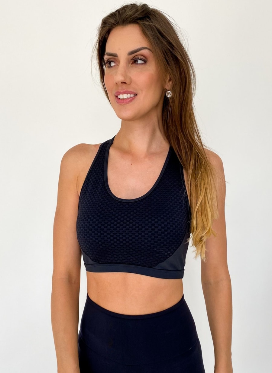 TOP TELADO FIT LI PRETO