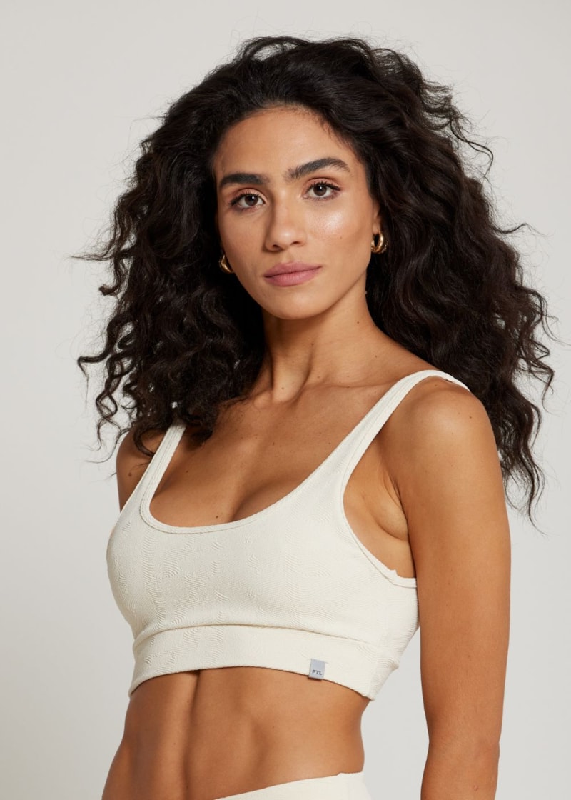 TOP TEXTURA MOOD JQ OFF WHITE COM BOJO REMOVÍVEL