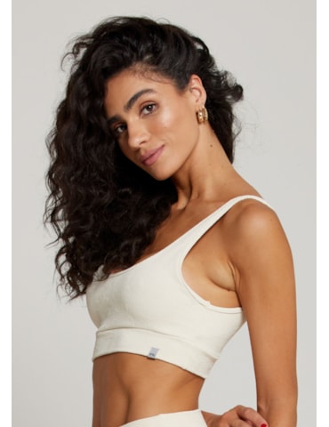 TOP TEXTURA MOOD JQ OFF WHITE COM BOJO REMOVÍVEL