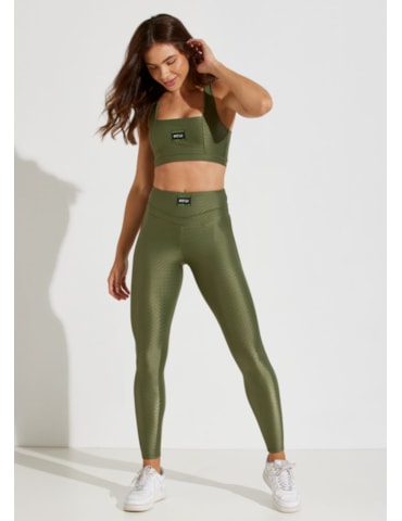 TOP TEXTURIZADO DECOTE QUADRADO NOTRE DAME VERDE MILITAR TOP TEXTURIZADO DECOTE QUADRADO NOTRE DAME VERDE MILITAR