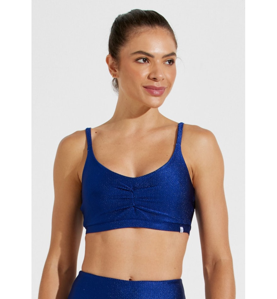 TOP TEXTURIZADO VIBRATI_ON AZUL MARINHO TOP TEXTURIZADO VIBRATI_ON AZUL MARINHO
