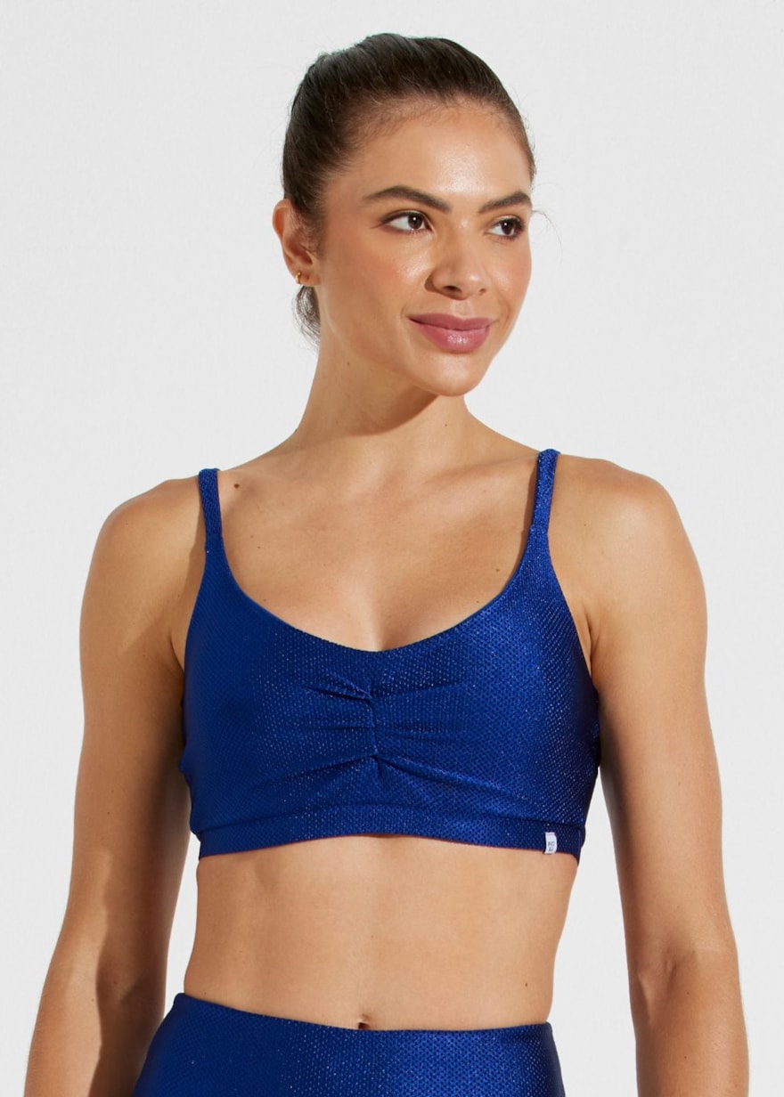 TOP TEXTURIZADO VIBRATI_ON AZUL MARINHO TOP TEXTURIZADO VIBRATI_ON AZUL MARINHO