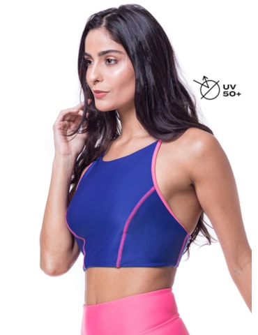 TOP TOGETHER AZUL ÍNDIGO