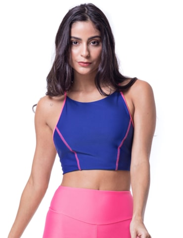 TOP TOGETHER AZUL ÍNDIGO