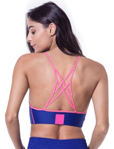 TOP TOGETHER AZUL ÍNDIGO