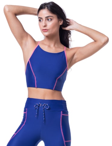 TOP TOGETHER AZUL ÍNDIGO