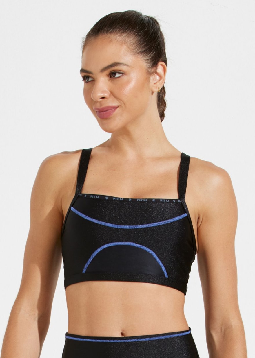 TOP VOYAGE PRETO COM BOJO REMOVÍVEL