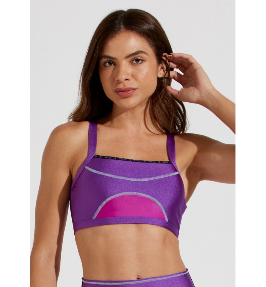 TOP VOYAGE ROXO ORQUÍDEA COM BOJO REMOVÍVEL TOP VOYAGE ROXO ORQUÍDEA COM BOJO REMOVÍVEL